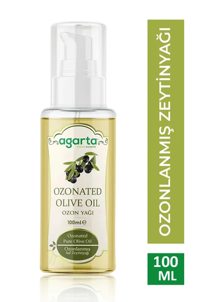 Agarta Doğal Saf Zeytinyağlı Ozon Yağı 100 ml ürün görseli 1