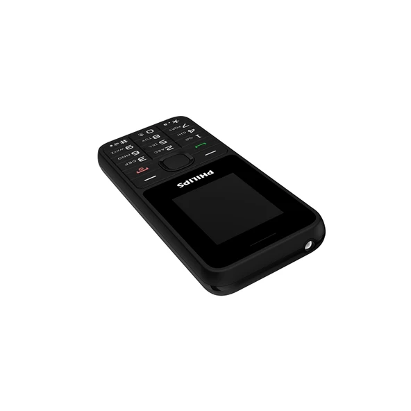 Philips Xenium E2125 Çift Sim Kart Tuşlu Cep Telefonu Siyah Siyah - Resim 2
