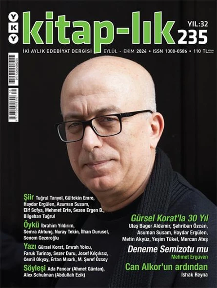 Kitap lık 235 Eylül Ekim 2024 ürün görseli 1