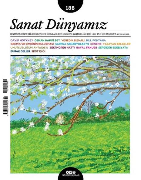 Sanat Dünyamız 188 Mayıs Haziran 2022 ürün görseli 1
