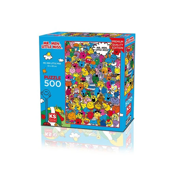Ks Games Puzzle 500 Mr Men Lisanslı Yetişkin 14451 ürün görseli 1