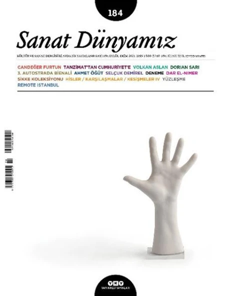 Sanat Dünyamız 184 Eylül Ekim 2021 ürün görseli 1