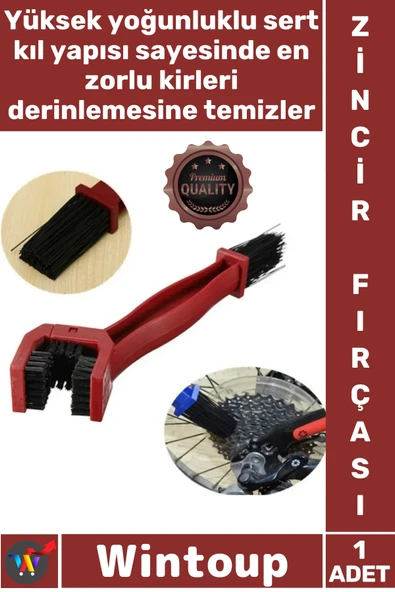 #Fırça Profesyonel Bakım Ekipmanı Dayanıklı Set Motosiklet Bisiklet Zinciri Temizleme Fırçası ürün görseli 1