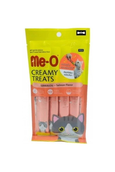 MEO SOMONLU KEDİ KREMA ÖDÜL MAMASI 4*15GR ürün görseli 1