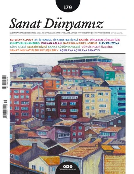 Sanat Dünyamız 179 Kasım Aralık 2020 ürün görseli 1