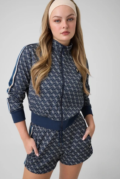 Allover Kadın Aktif Sweatshirt - Resim 2