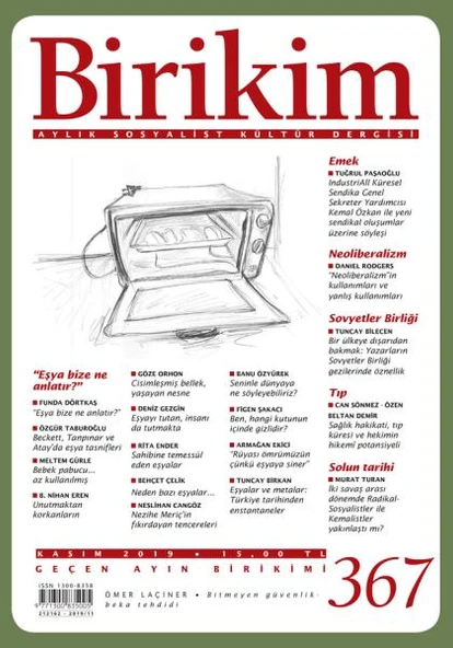 Birikim 367 Kasım 2019 ürün görseli 1