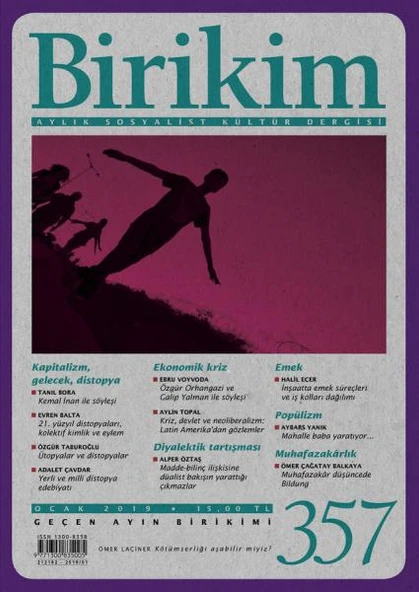 Birikim 357 Ocak 2019 ürün görseli 1
