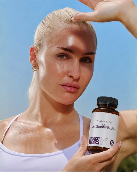 LAWANTIA Multi Collagen Elastin 90 Tablet - Resim 2