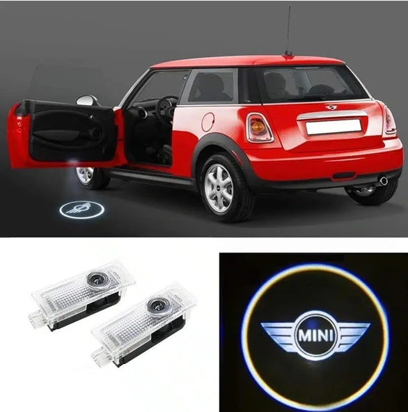 Mini Cooper R57 Kapı Altı Hayalet Logo Tüm Modeller - Resim 5
