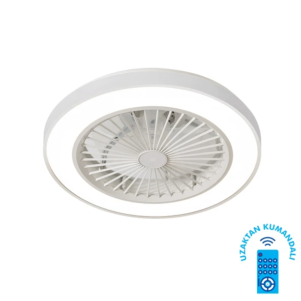 Vanti 15W 20” Ledli Modern Tavan Vantilatörü KCF298 ürün görseli 1