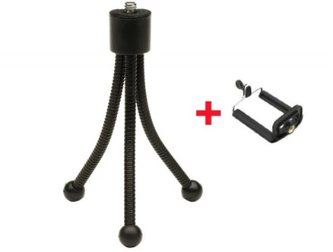 ETT Mini Telefon Kamera Tripodu | Akıllı Telefon & Kompakt Fotoğraf Makinesi İçin Taşınabilir Stand ürün görseli 1