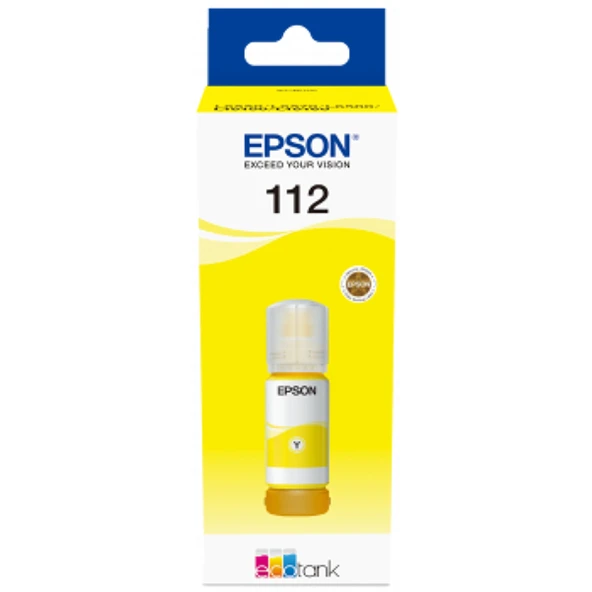 EPSON 112 SARI MUREKKEP SISE C13T06C44A ürün görseli 1
