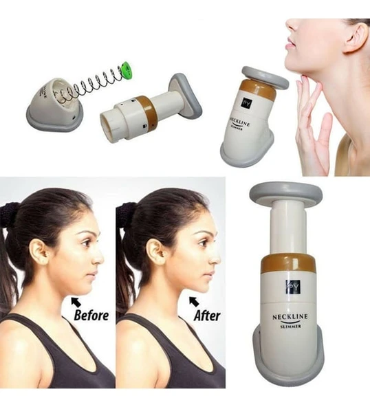 ETT Neckline Slimmer Gıdık Eritme Gıdı Giderici Çene Altı Boyun Masaj Aleti ürün görseli 1
