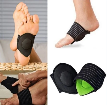 ETT Ayak Boşluğu Destek Pedi Esnek Çift - Düz Tabanlık ve Plantar Fasiit Ağrısı İçin Jel Kemer Desteği ürün görseli 1