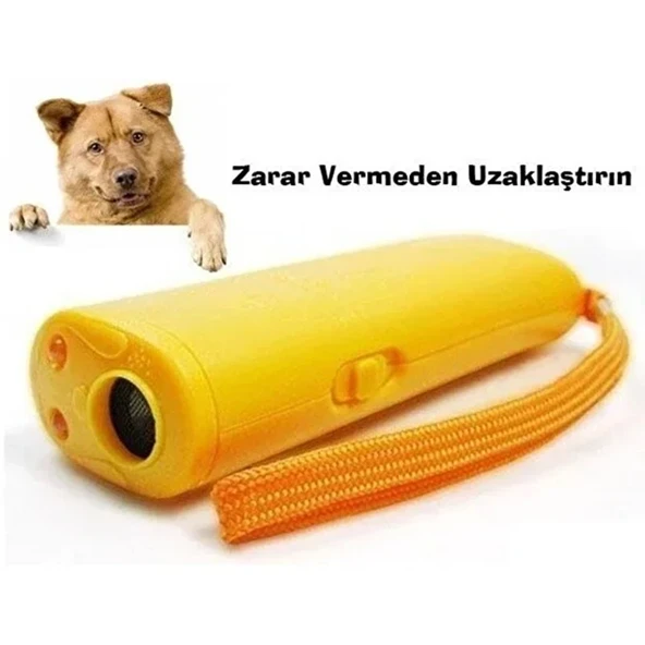 ETT Ultrasonik Köpek & Kedi Kovucu | 150 dB Uzun Menzilli Koruyucu Eğitim Cihazı ürün görseli 1