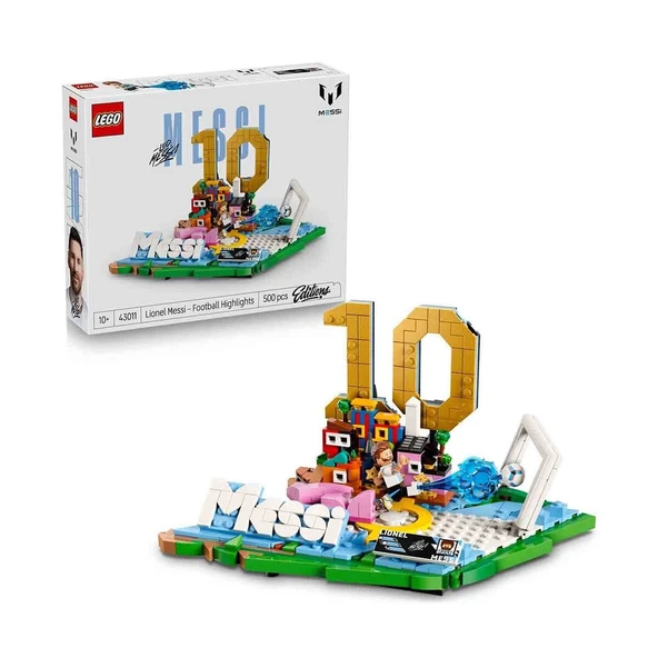 43011 Lego Editions Lionel Messi - Football Highlights 500 parça +10 yaş ürün görseli 1