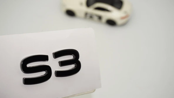 DK Tuning S3 2025+ Bagaj Yazı Logo Arma Audi İle Uyumlu ürün görseli 1