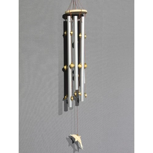 Boncuklu Metal Rüzgar Çanı Model 2 ürün görseli 1