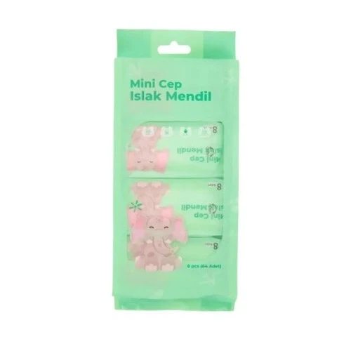Mini Cep Islak Mendili - Resim 2