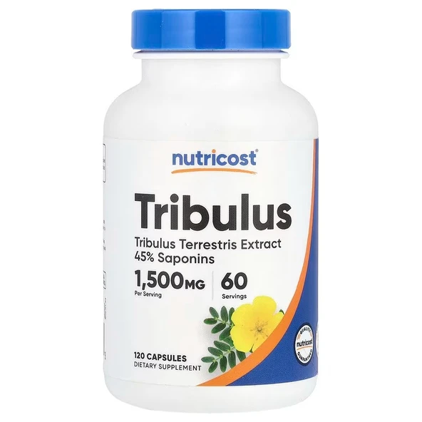 Nutricost Tribulus 750 mg 120 Kapsül ürün görseli 1