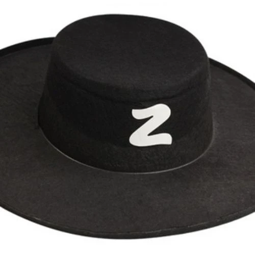 Zorro Şapka Maske Set Yetişkin - Resim 4