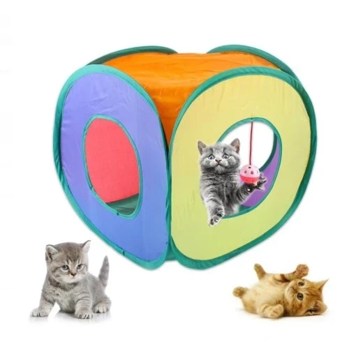 Oyuncak Toplu Kedi Oyun Tüneli - Resim 2