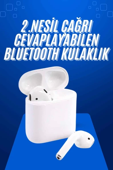 2025 Model Çağrı Cevaplayabilen Bluetooth Kulaklık Beyaz Dokunmatik Kontrol ürün görseli 1