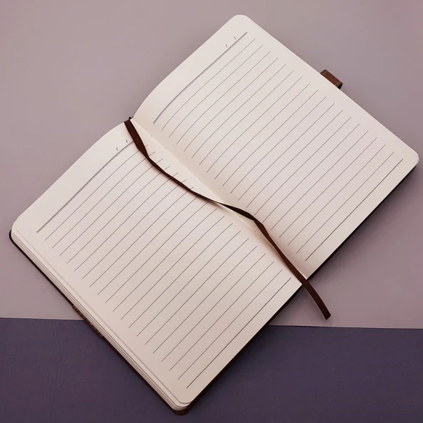 Tarihsiz Ajanda Defter Yeşil Renk - Resim 3