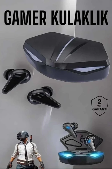 Bluetooth Gamer Oyuncu Kulaklığı ANC Özelliği Yüksek Ses Kaliteli ürün görseli 1