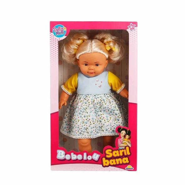 40052  Bebelou Sarıl Bana Et Bebek 40 cm -   1 Adet Stokta Olan Gönderilir ürün görseli 1