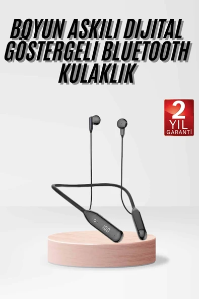 Kablolu Kulak İçi Bluetooth Kulaklık 100 Saat ANC Özellikli Boyun Bantlı ürün görseli 1