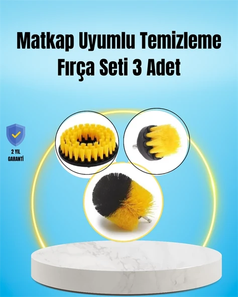 Yağ, Kir ve Pas Temizliği İçin Güçlü Naylon Kıllı Temizlik Fırçası ürün görseli 1