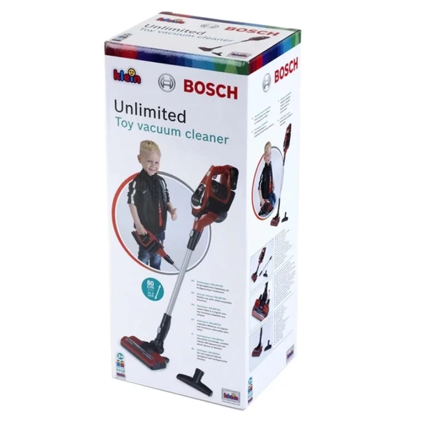 Bosch Oyuncak Sesli Işıklı Kırmızı Elektrik Süpürgesi - S00006808 ürün görseli 1