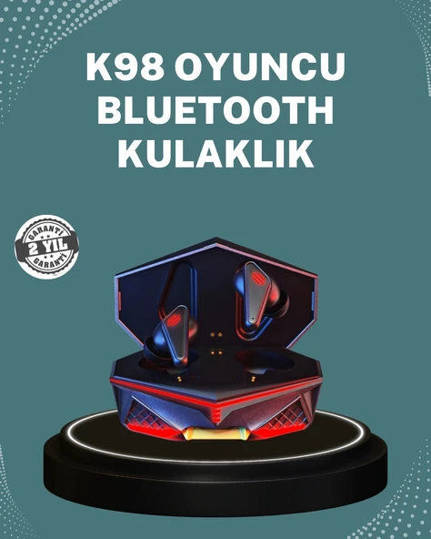 Bluetooth 5.0 Kablosuz Gaming Kulaklık Ergonomik Tasarım ürün görseli 1