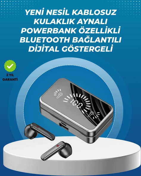 Bluetooth 5.4 Kablosuz Kulaklık – Gürültü Engelleme ve Dokunmatik Kontrol ürün görseli 1