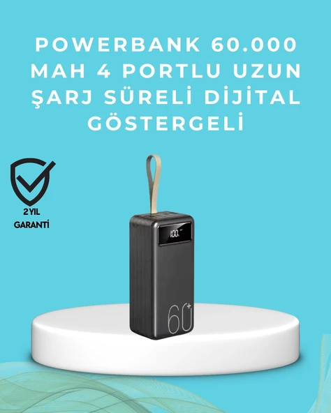 Seyahat ve Kamp İçin Portatif Güç Kaynağı Powerbank ürün görseli 1