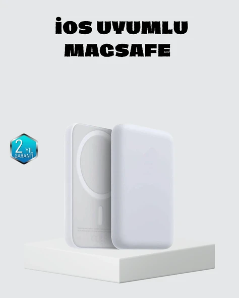 MagSafe 15W Kablosuz Hızlı Şarj, Lightning Girişli Taşınabilir Batarya ürün görseli 1