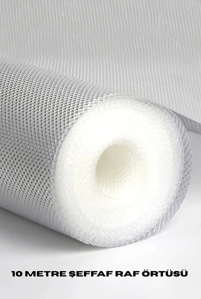 10 Metre Şeffaf Silikonlu Kaymaz Çekmece İçi Düzenleyici ürün görseli 1