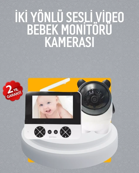 Görüntülü Bebek Monitörü 4.3 İnç Ekran ve Sesli İletişim ürün görseli 1
