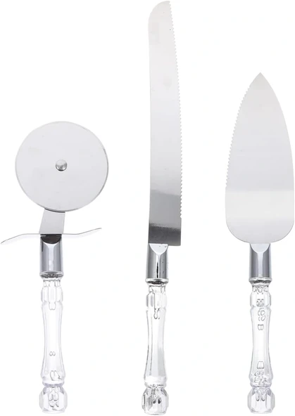 3 Parça Servis Seti - Resim 2