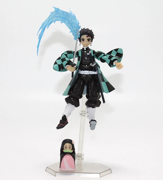 Anime Demon Slayer Tanjiro Figürü 14 Cm ürün görseli 1