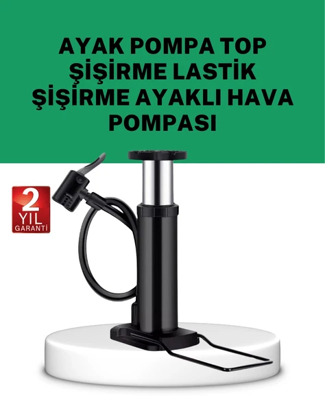 Çok Amaçlı Ayak Pompası Dayanıklı Pratik Hava Pompası ürün görseli 1