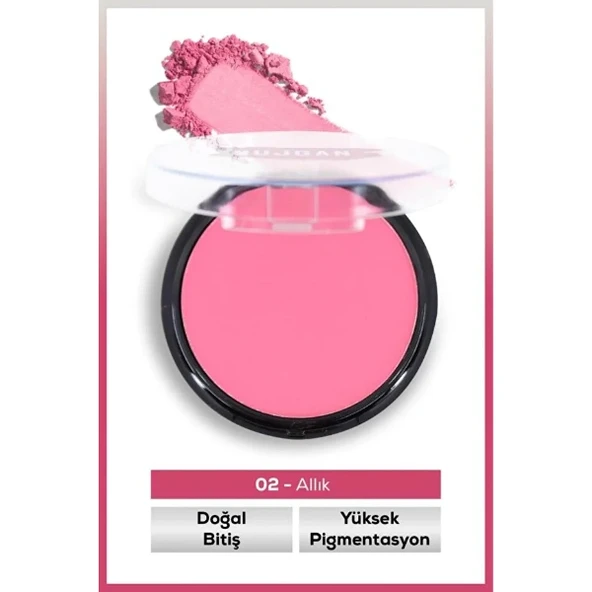 3'lü Matte Powder Allık Seti - Resim 4