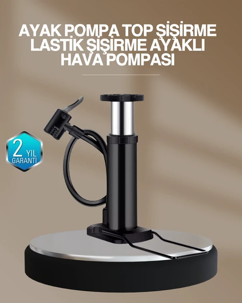 Extra Güçlü Ayak Pompası Otomobil Motosiklet Bisiklet Uyumlu ürün görseli 1