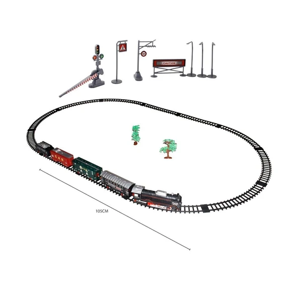 JHX6687 KUT 26 PCS CLASSIC MODEL TREN - Resim 2
