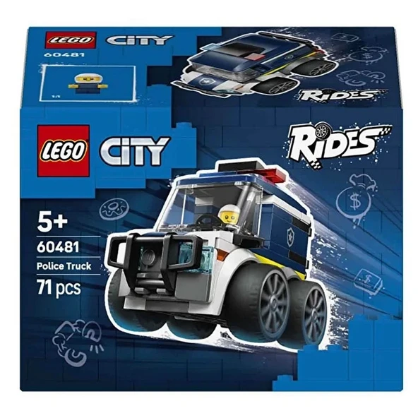 City Polis Kamyonu 60481 - Resim 4