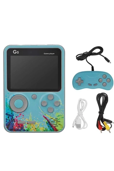 3 İnç Ekran 500 Oyunlu Game Box Mini Taşınabilir Oyun Konsolu ürün görseli 1