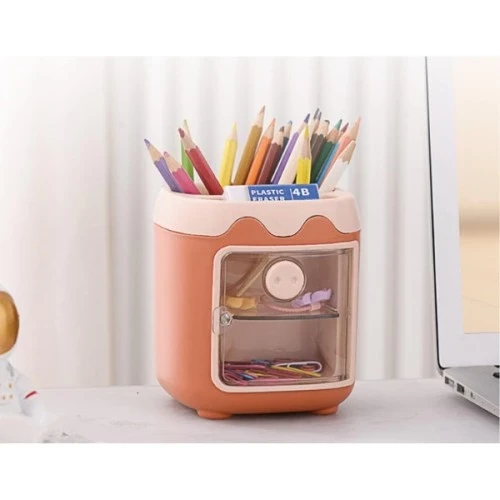 Mini Dolap Tasarımlı Kalemlik - Resim 2