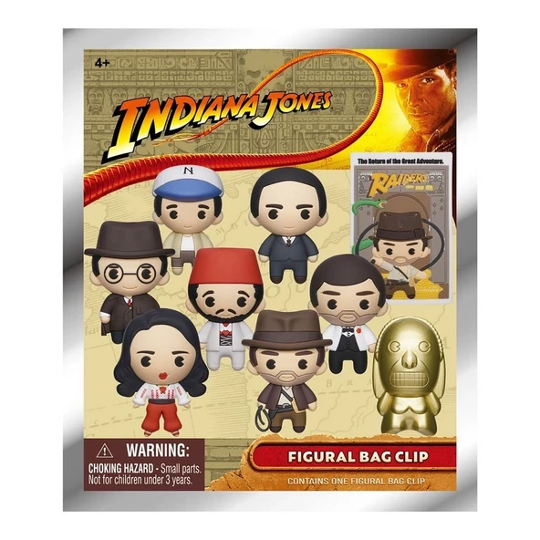 Indiana Jones Klipsli Figür - Resim 3